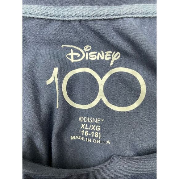 Disney 100 Mickey and Friends Blue Sleepwear Shirt/ Gown Size X-Large - Picture 5 of 11